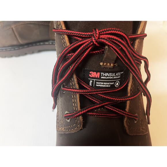 Herman Survivors Dover Steel Toe Leather Work Boots Mens Size US M 12, F2413-18 - Picture 5 of 8